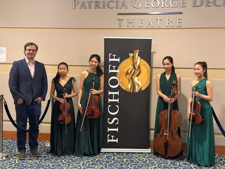 Quartet Meraviglia with Rodolfo Vieira-2024 Bronze at Fischoff